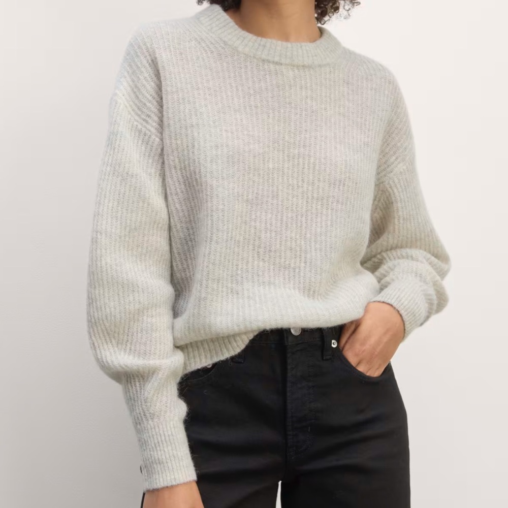 Everlane Alpaca Cocoon Crew